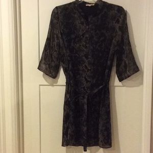 New LAMade patterned dress with lining.